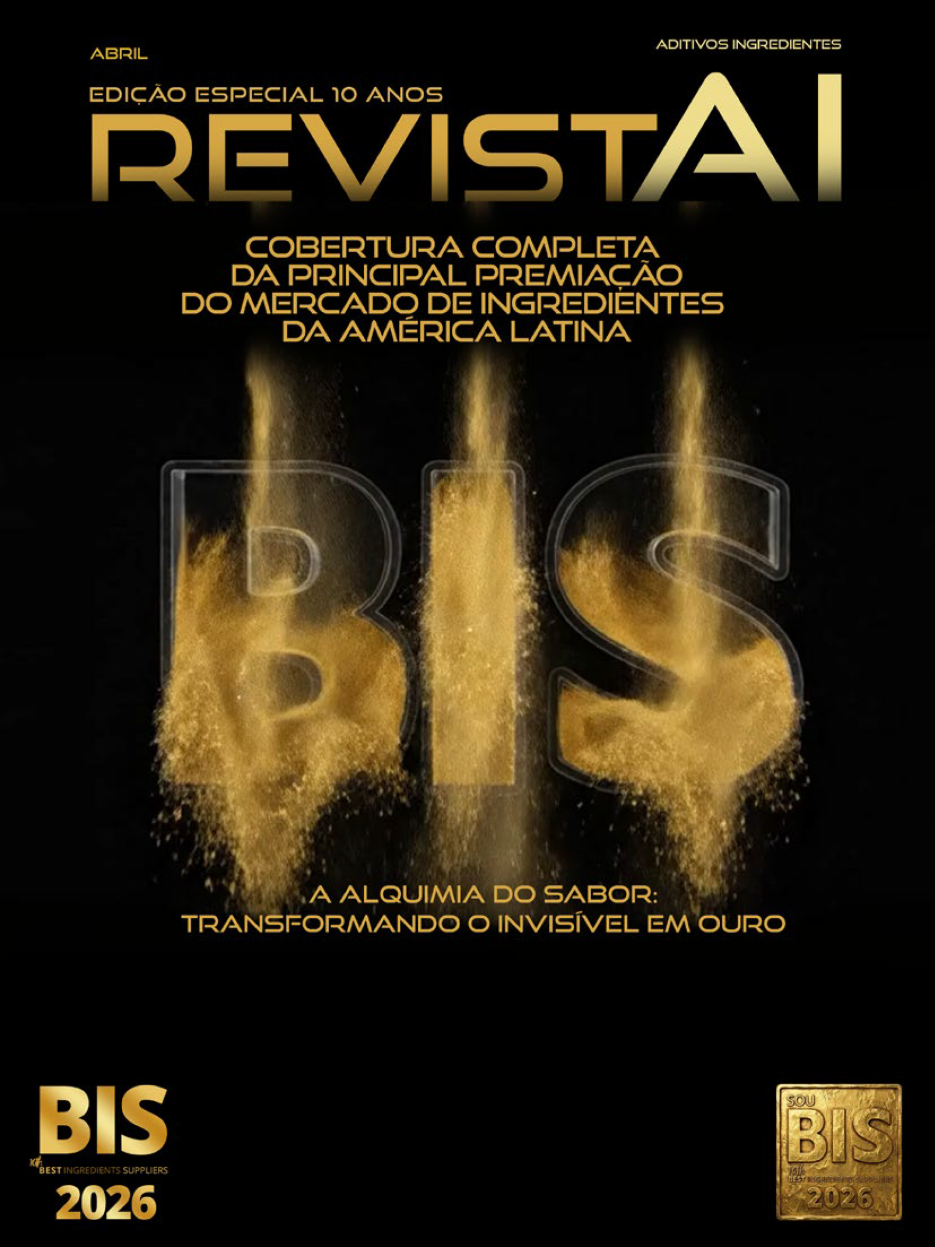 Capa da revista Prêmio BIS 2026